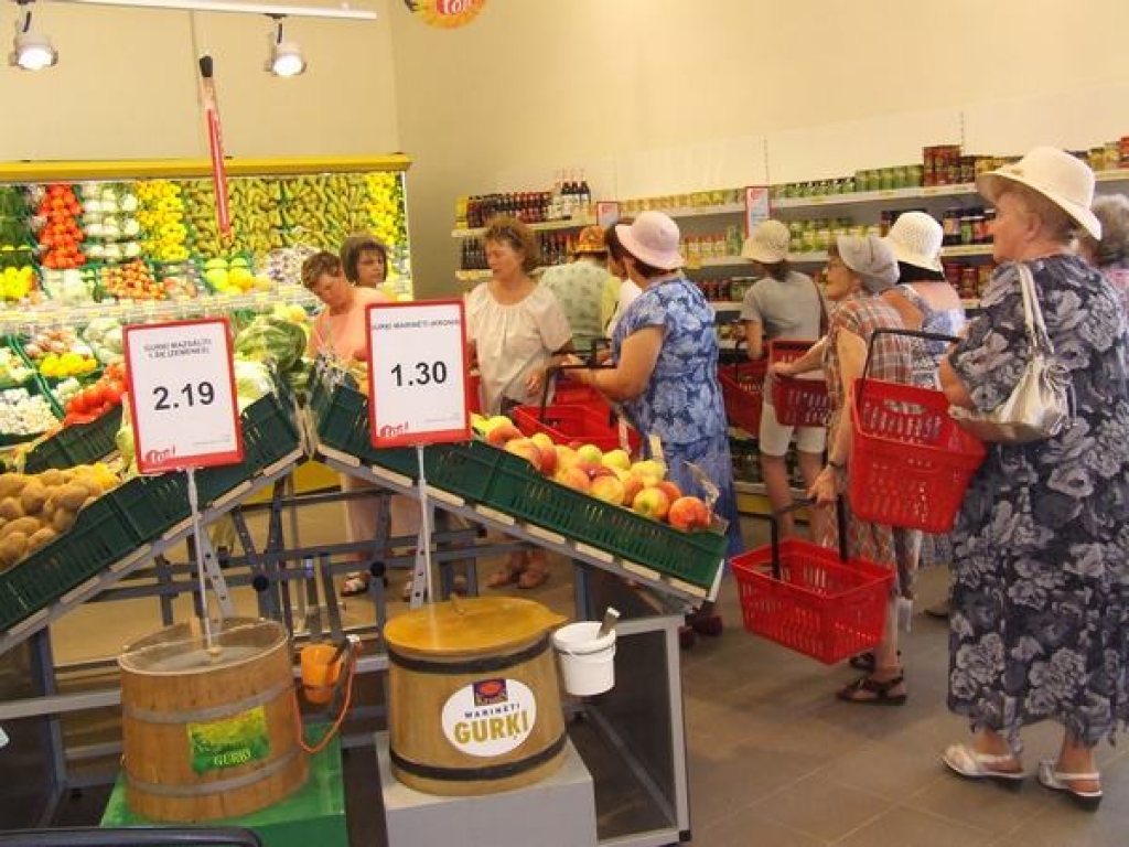 Pļaviņās atvērts „Top” lielveikals