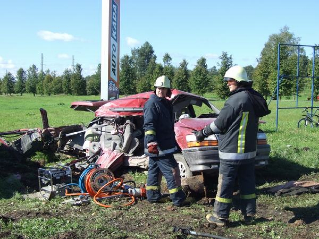 Aizkrauklē smaga avārija 