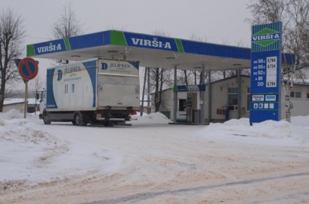 Pašapkalpošanās norēķinu automāti “Virši—A” degvielas uzpildes stacijās