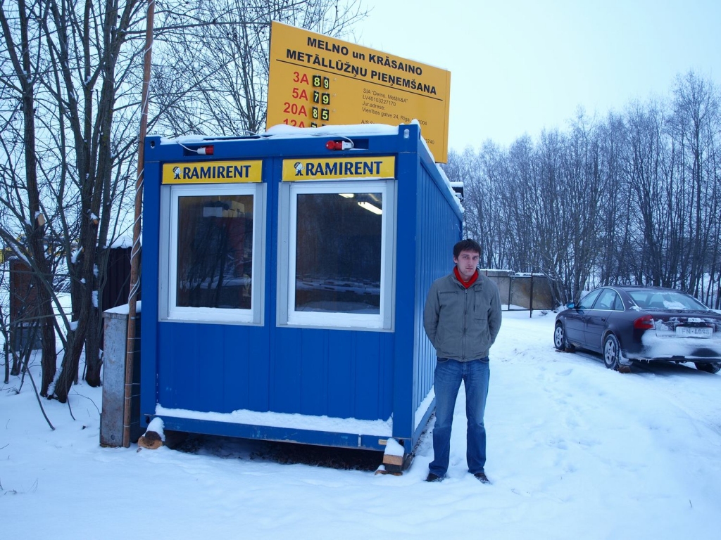Atklāj jaunu metāllūžņu uzpirkšanas punktu