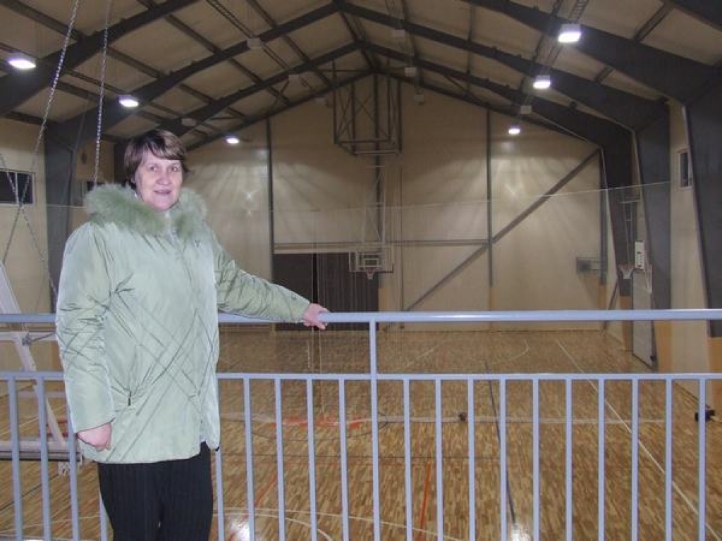 Iršos pabeigta sporta halles būvniecība