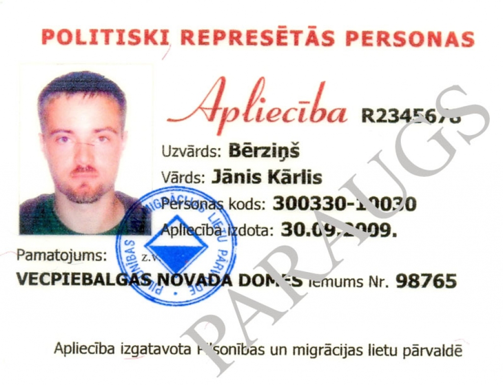 Represētajiem un nacionālajiem partizāniem izsniegs jauna veida apliecības