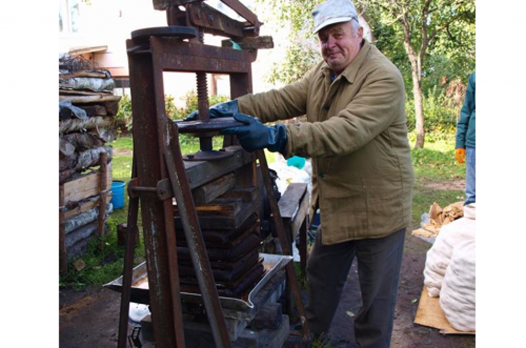 Rudens karaļa ābola sula