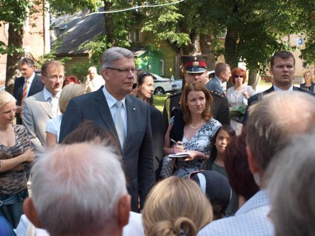 Prezidents viesojas Jaunjelgavas novadā