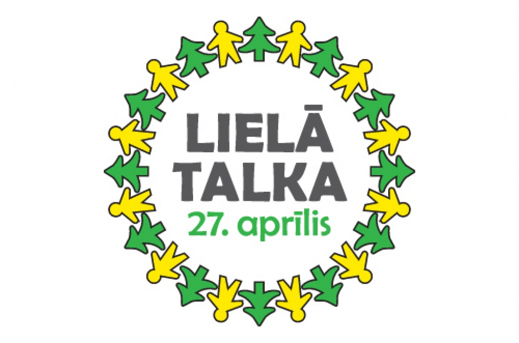 Lielā Talka pārcelta uz 27.aprīli