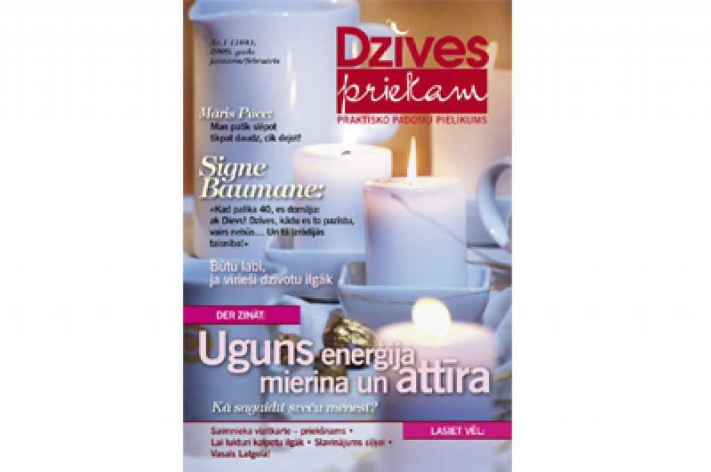 Jaunais žurnāls „Dzīvespriekam” ir klāt!