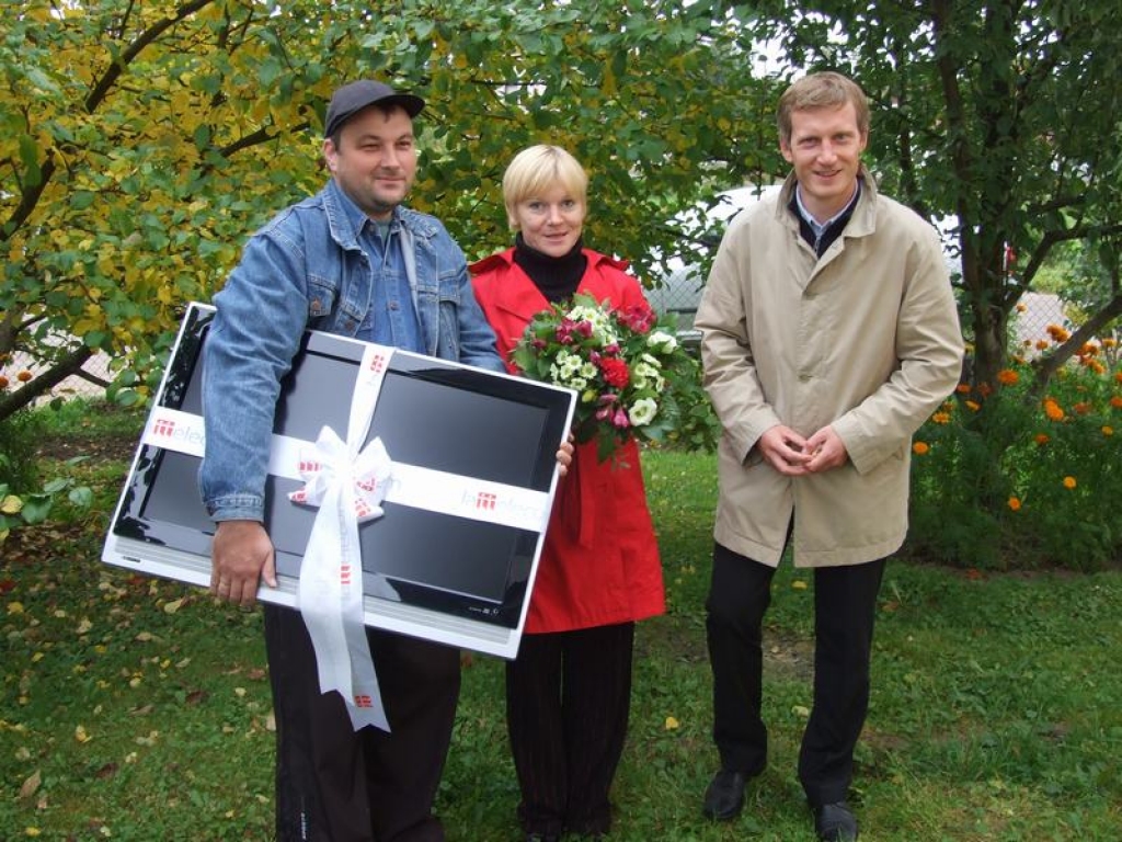 Laimīgais pieslēgums Aizkrauklē 