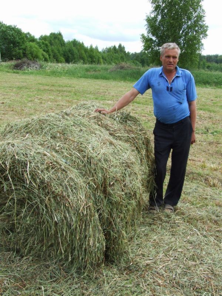 Siena pļavā iebrauc pirmais