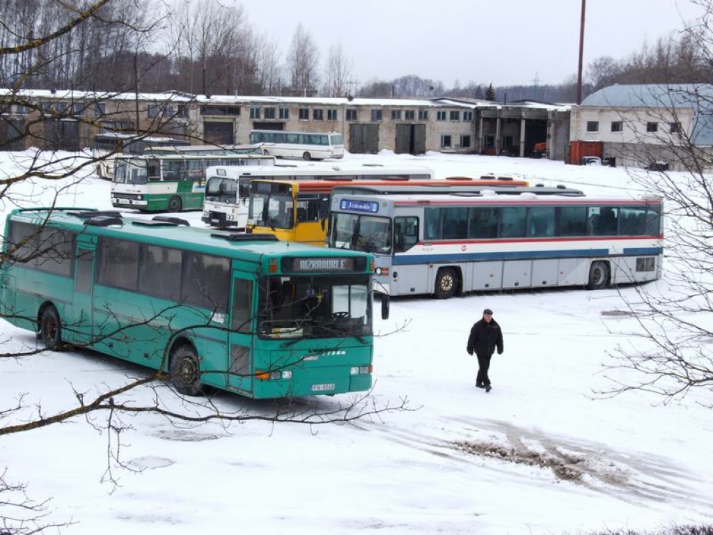 Zviedri būvēs autobusu apkopes centru