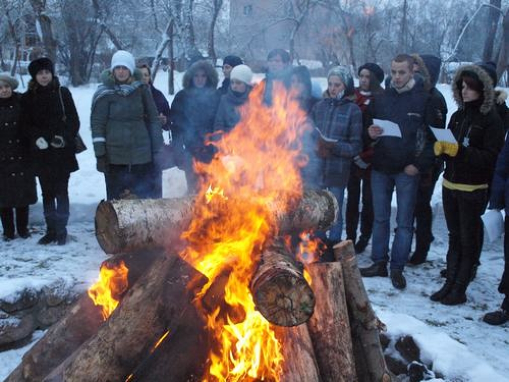  Barikāžu piemiņas ugunskurs Skrīveros 