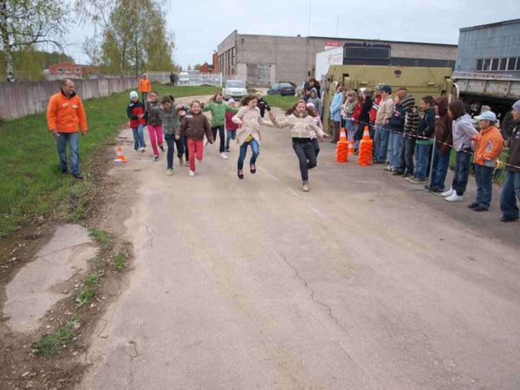 Ceļa skola piestāj Aizkrauklē