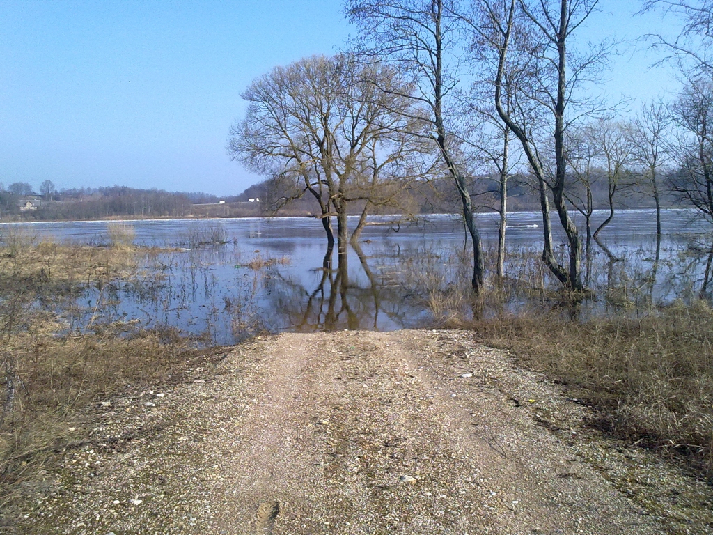 Plūdi Jaunjelgavas apkaimē