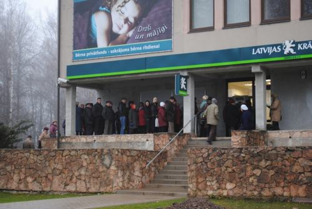 Bankas krahs — šoks daudziem