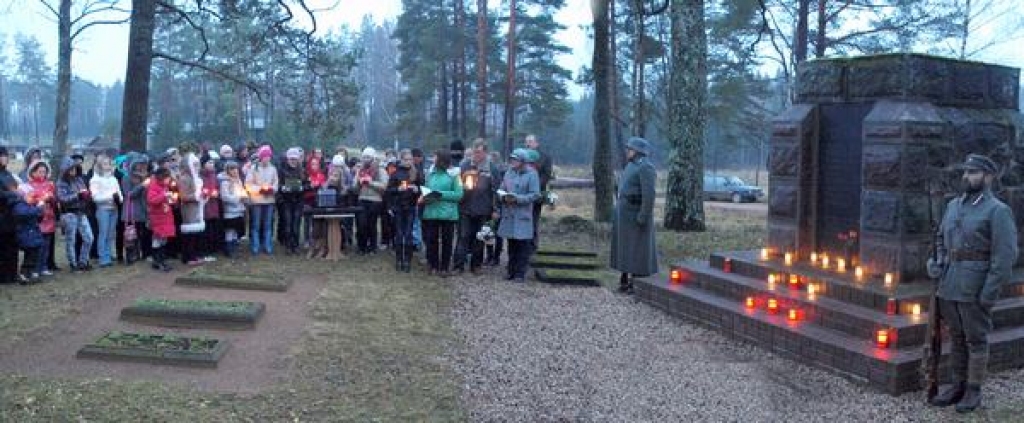 Stalānu kapos skan salūta zalve