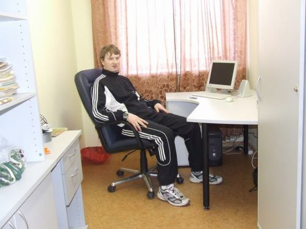 Labiekārto sporta skolotāja kabinetu