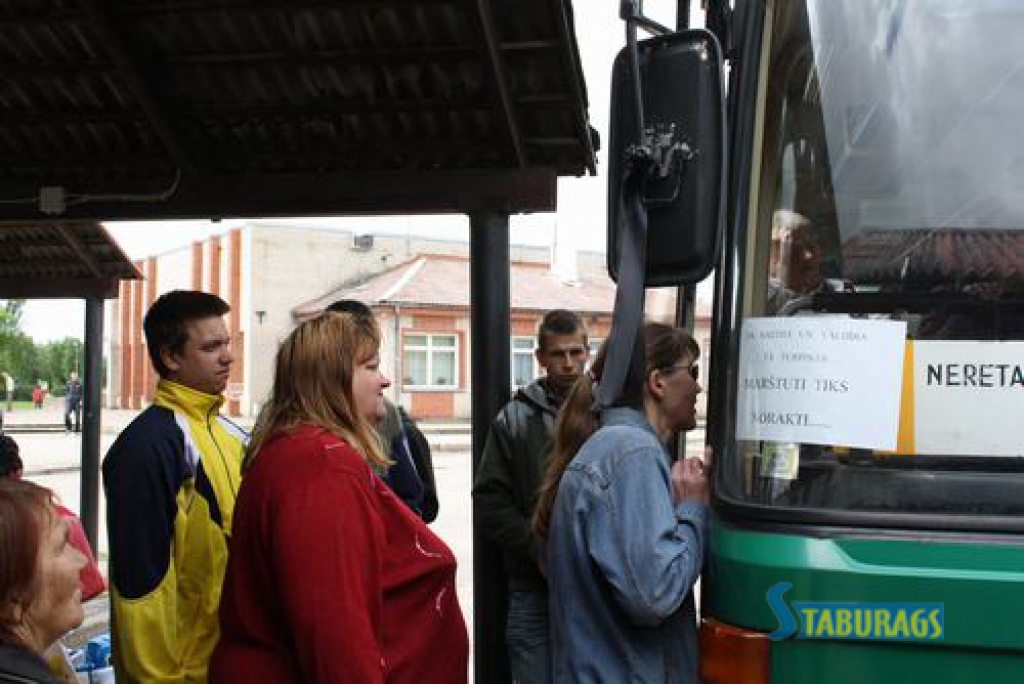 Šodien protestē pasažieru pārvadātāji (papildināts)