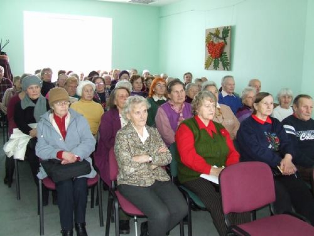 Tiekas ar Aizkraukles pensionāriem