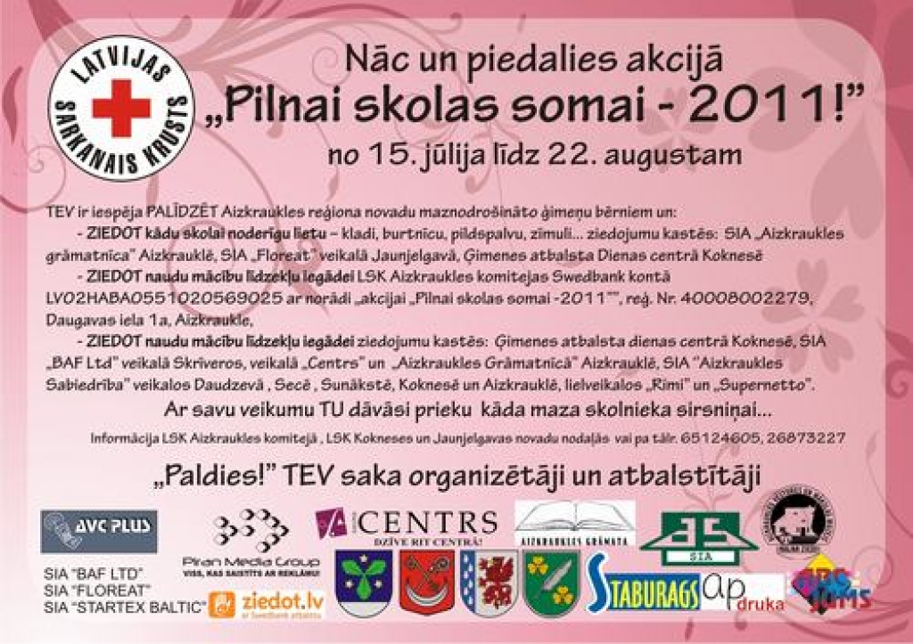 Akcija „Pilnai skolas somai! - 2011” 
