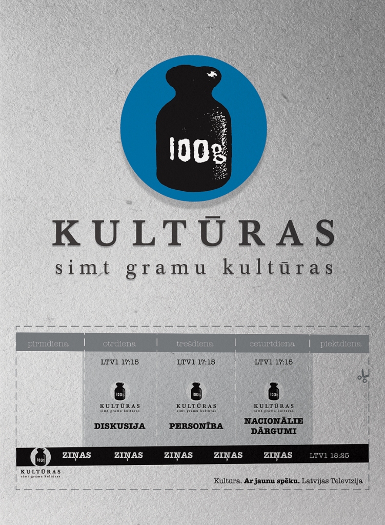 100g kultūras atgriežas ar diskusiju par LNO un piemiņas raidījumu Aleksejam Avečkinam