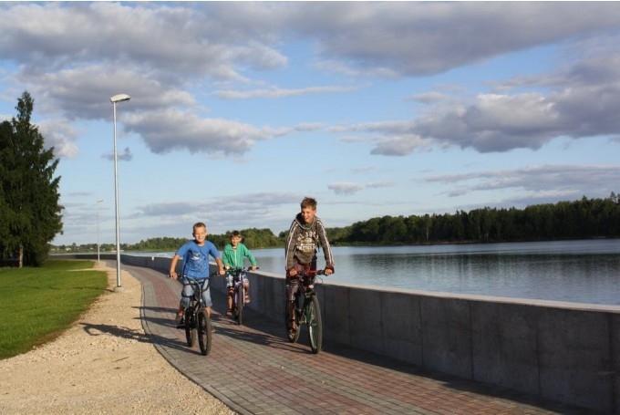 Pļaviņu aizsargdambja atklāšana