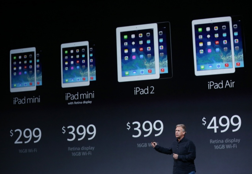 Papildināta - Apple izrāda iPad Air, operētājsistēmu Mavericks un jaunos Mac datorus
