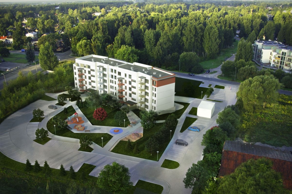 Sākta dzīvokļu rezervācija 3 miljonu projektā Solitūdes parks