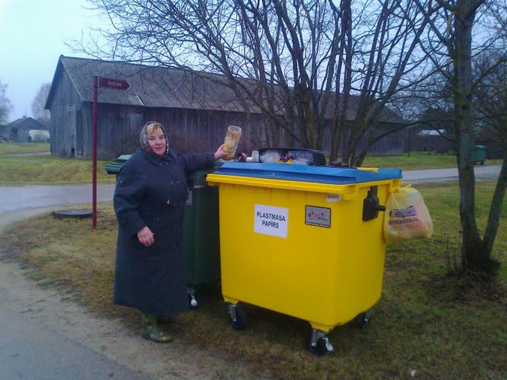 Pļaviņās atkal šķiro atkritumus