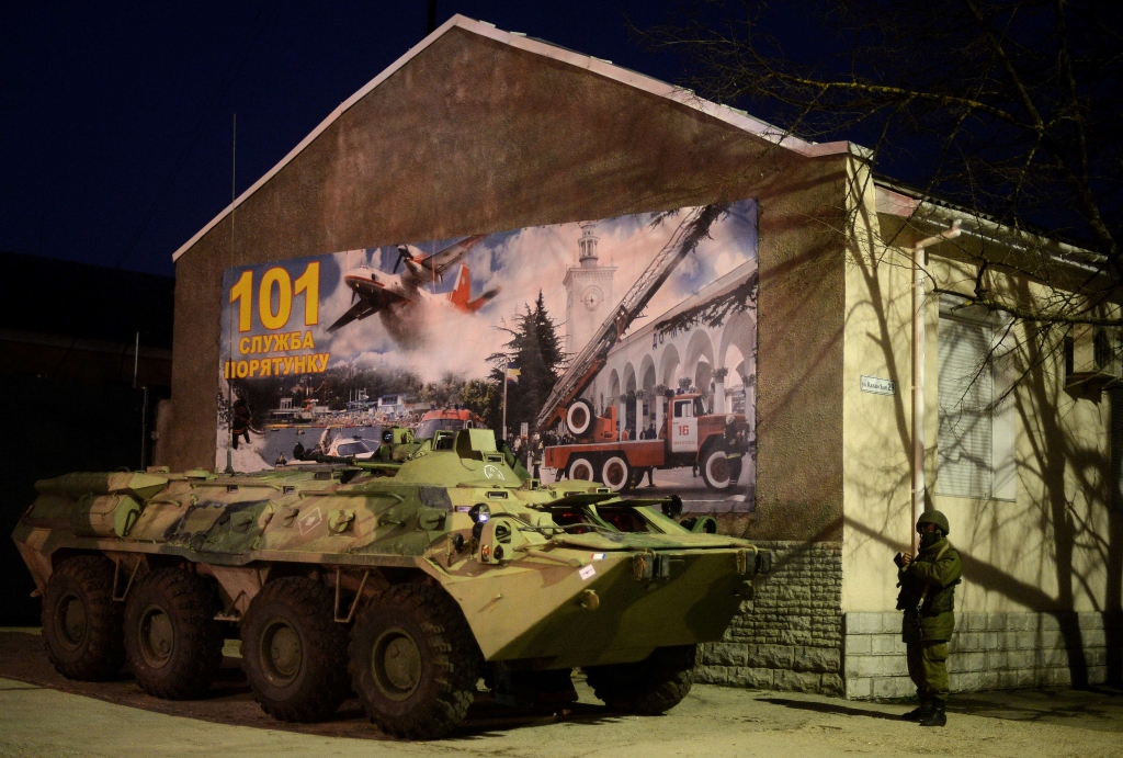 papildināts (20:22) - Krimā noticis uzbrukums Ukrainas gaisa spēku bāzei