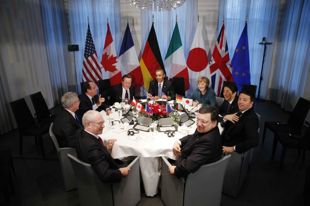 papildināts (6.31) - G7 valstis ir gatavas pastiprināt sankcijas pret Krieviju
