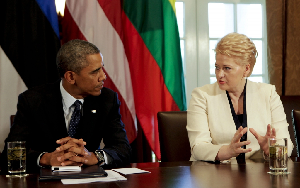 Obama Grībauskaitei: Baltijas reģions ir ASV uzmanības lokā