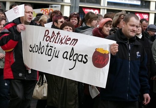 Pedagogu mītiņā Doma laukumā plāno sapulcēt ap 5000 cilvēku