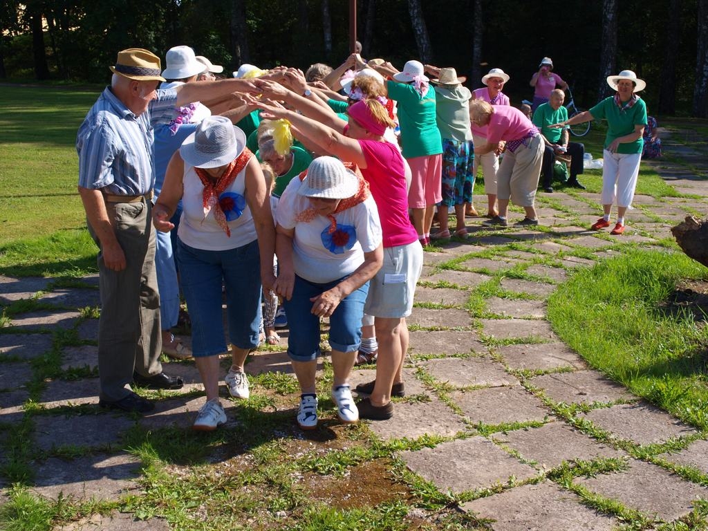 Aizkraukles pagastā tiekas seniori 