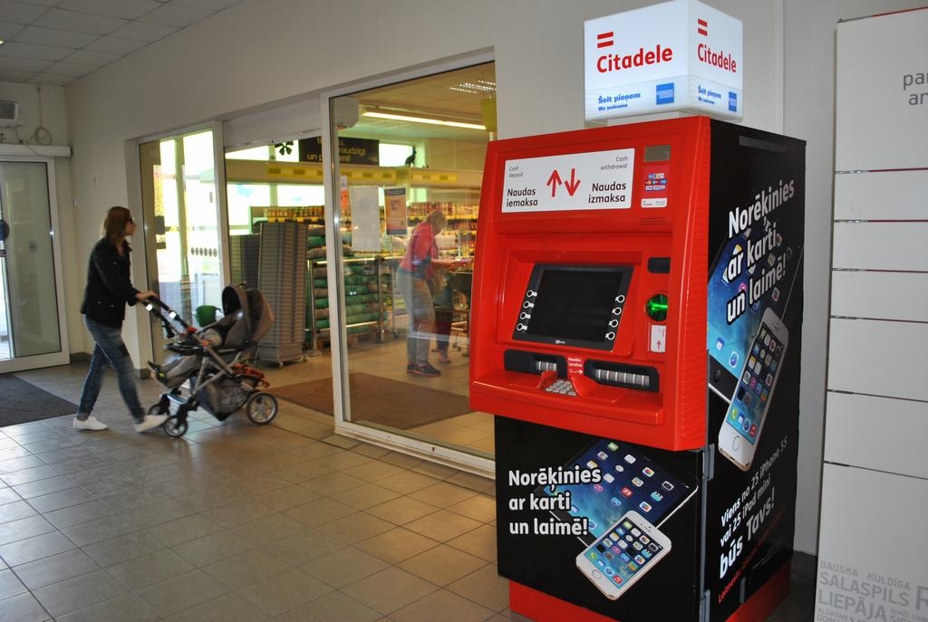 “Citadelei” jauns bankomāts