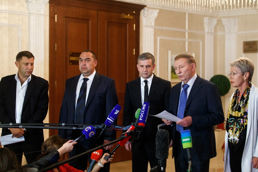 Ukraina ar kaujiniekiem vienojas par demilitarizētas buferzonas izveidi
