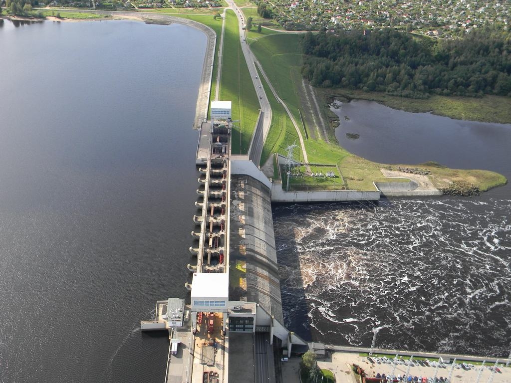 Virtuāla pastaiga pa Daugavas hidroelektrostacijām