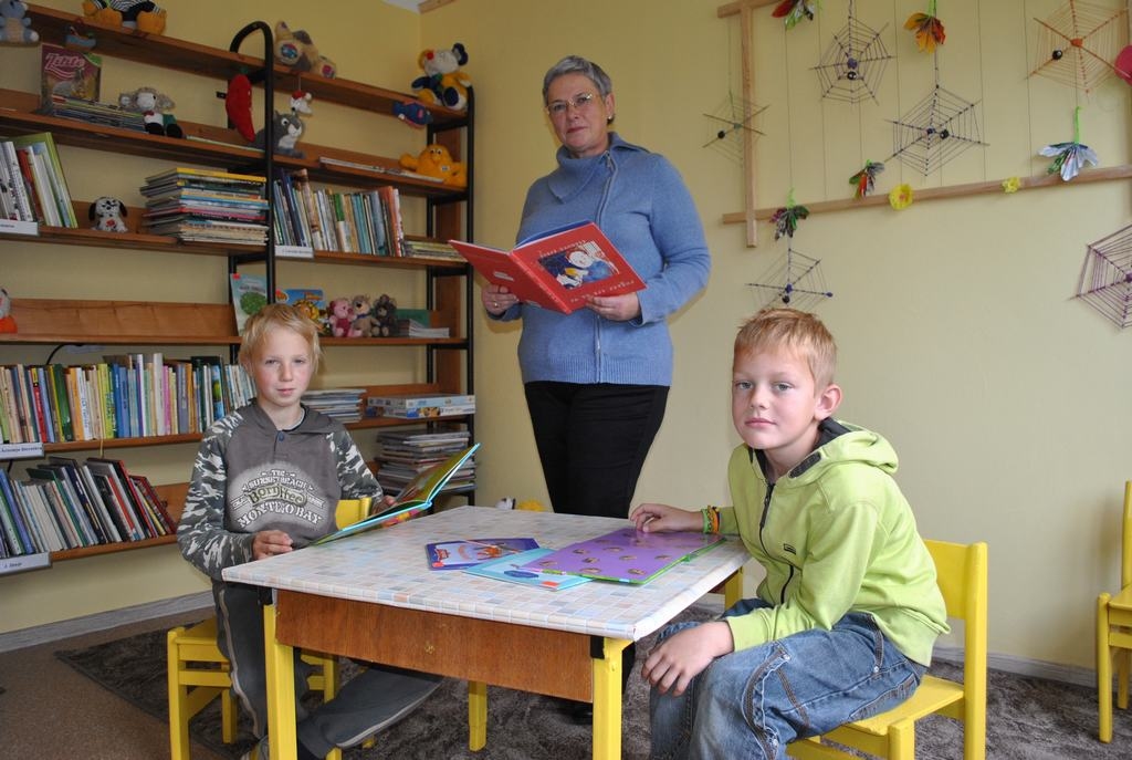 Vietalvas bibliotēkā izveidota telpa visjaunākajiem