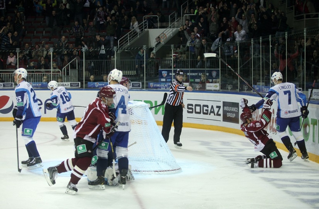 Rīgas Dinamo papildlaikā piekāpjas Minskas Dinamo