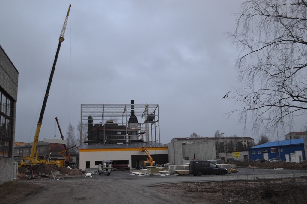 Aizkrauklē siltuma piegādi nodrošinās jaunā šķeldas katlumāja