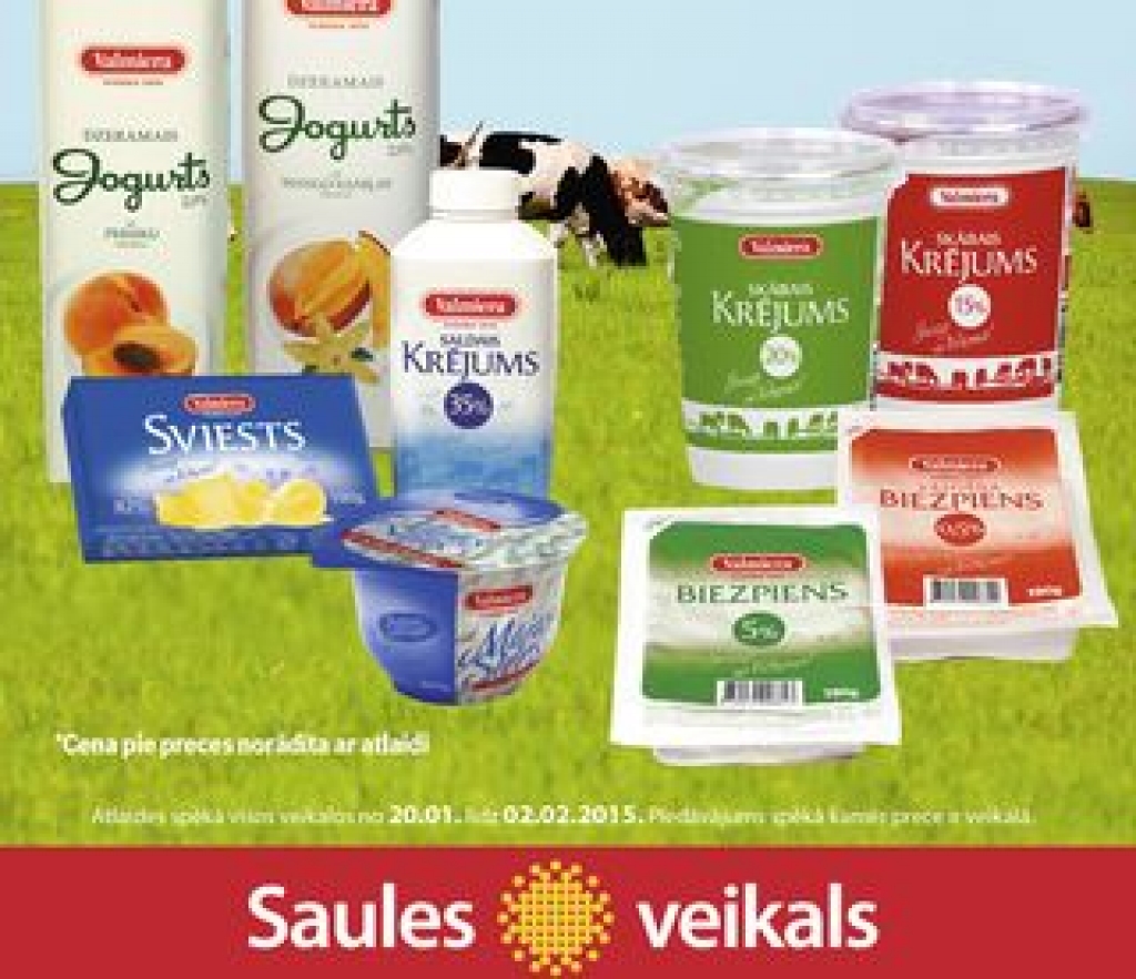 Saules veikalus apvienos zem ELVI zīmola