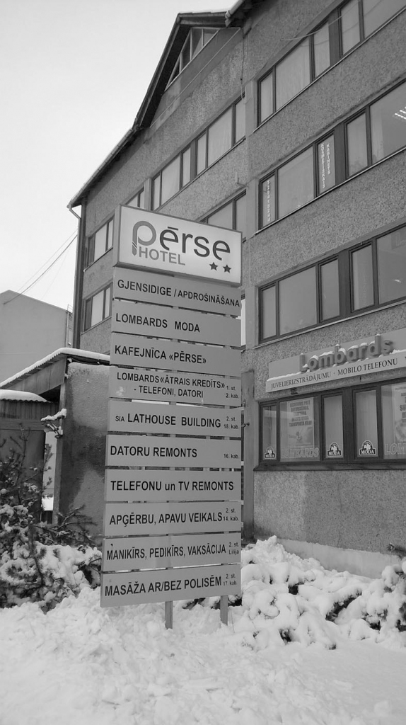 Viesnīcas numuriņi ir iesaldēti