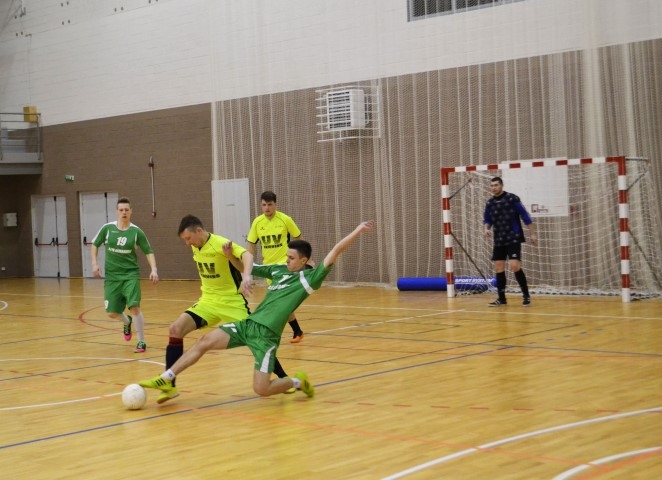Futbols aizraujošs arī telpās