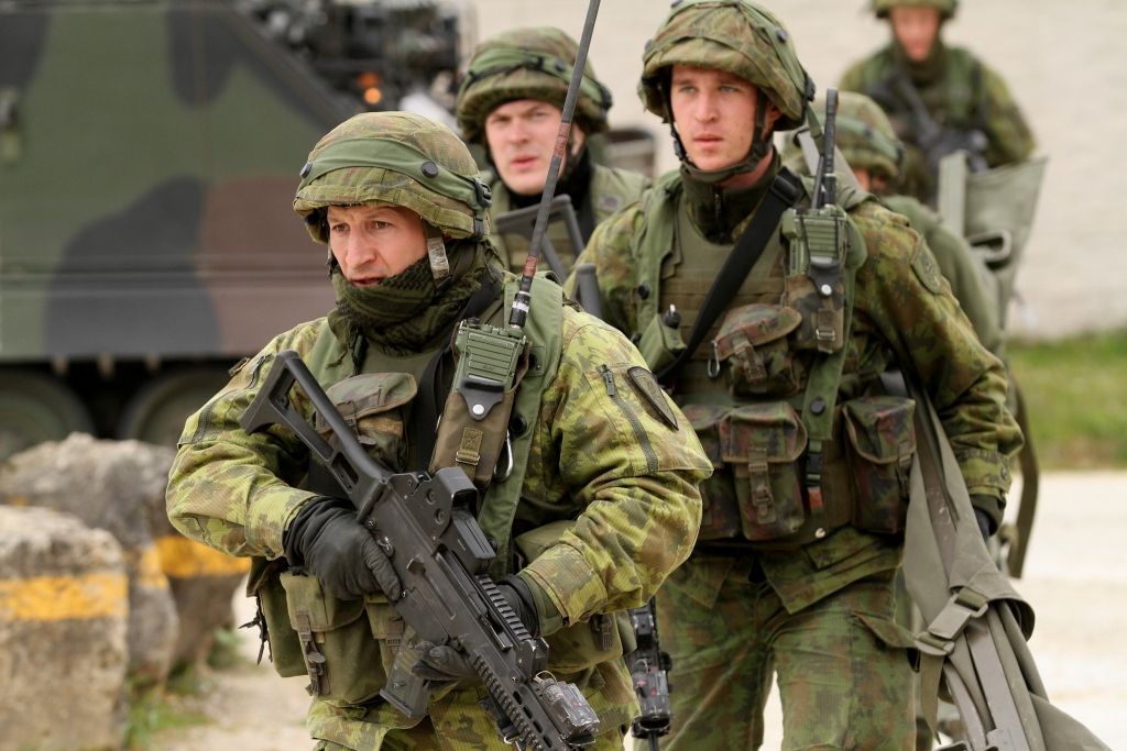 Lietuva militārajās mācībās izspēlē zaļo vīriņu uzbrukuma scenāriju
