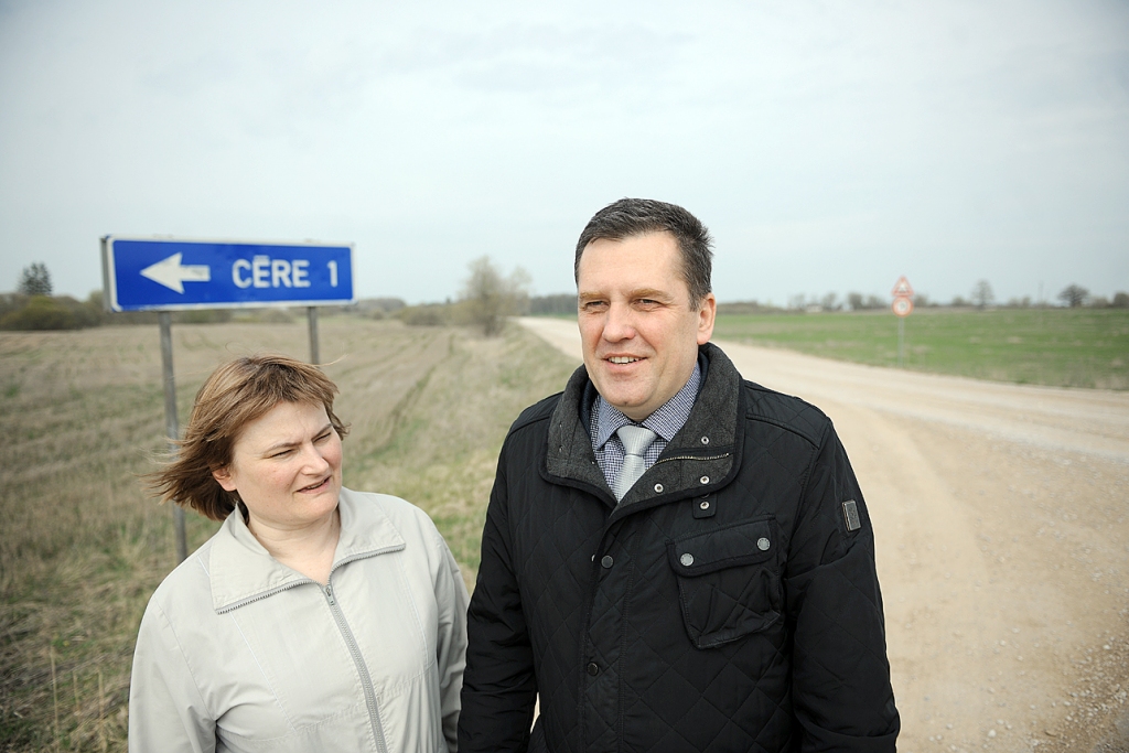 Ap Cēres smilts karjeriem izvērsies konflikts