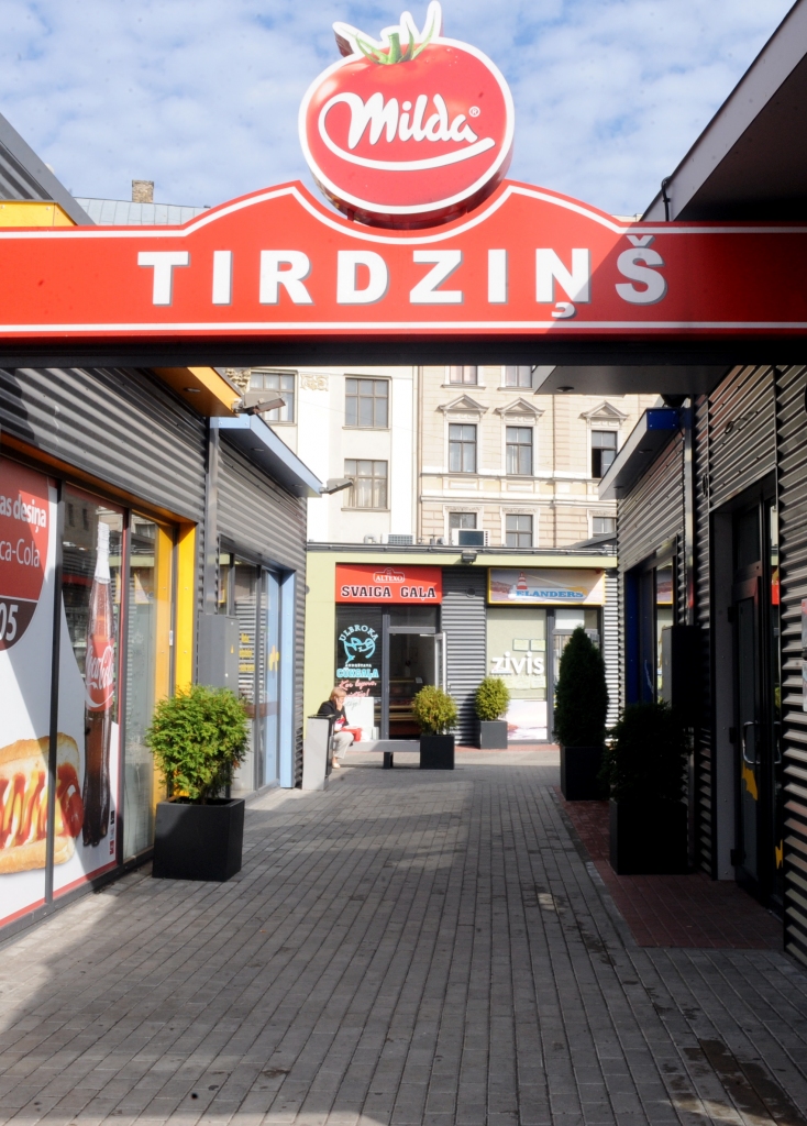Mildas tirdziņa vietā plāno būvēt viesnīcu