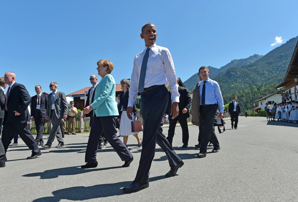 Obama aicina G7 līderus iestāties pret Krievijas agresiju Austrumukrainā