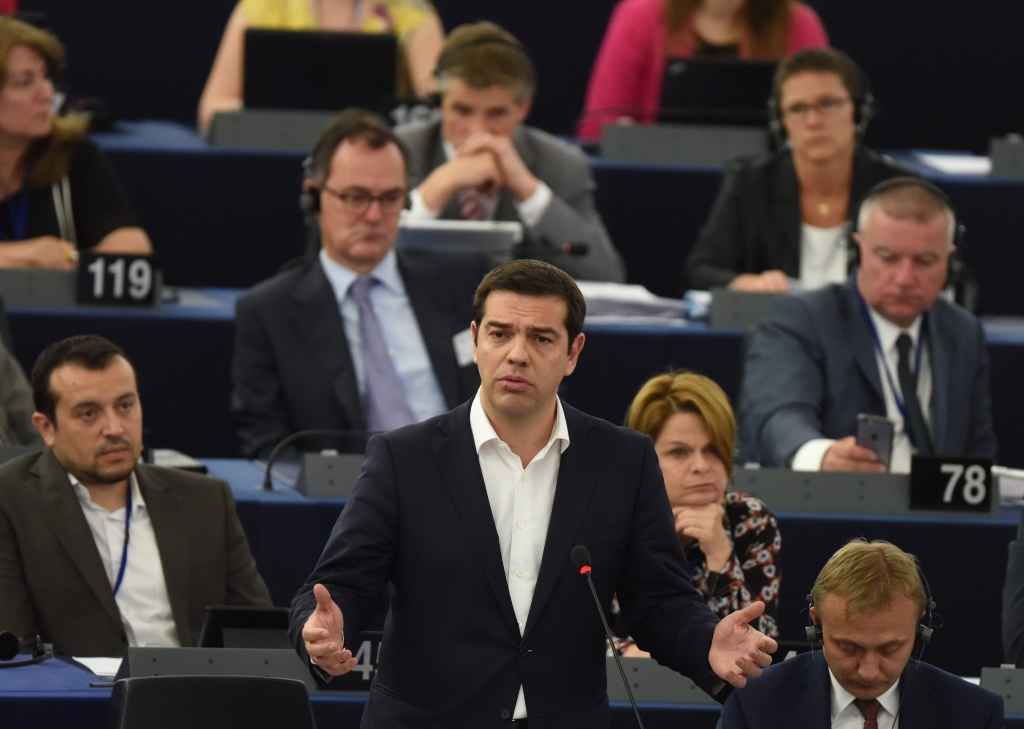 Ciprs uzrunā EP žēlojas, ka Grieķija pēdējos gados pārvērsta "taupības laboratorijā"