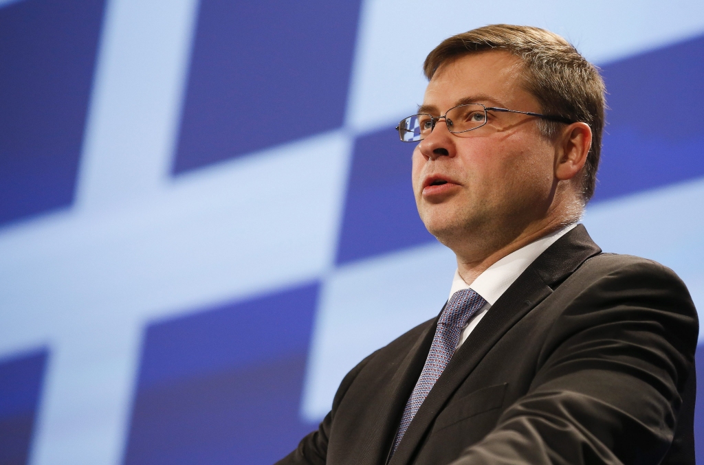 Dombrovskis: Reformu veikšana Grieķijā ir izdevīgāka, nekā defolts un izstāšanās no eirozonas