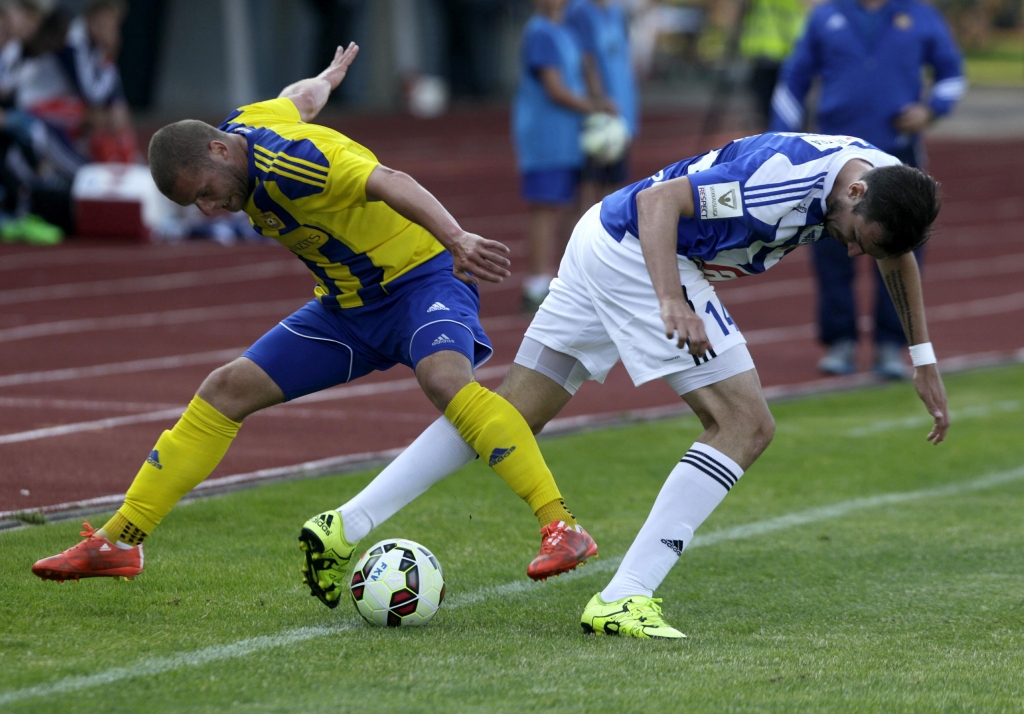 Ventspils futbolisti zaudē arī Helsinkos, izstājoties no UEFA Čempionu līgas