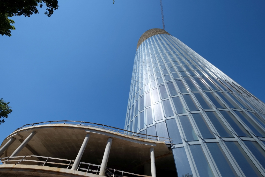 200 miljonus eiro vērtais daudzfunkcionālais komplekss Z Towers - fotogrāfijās
