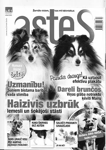 Žurnālā “Astes”